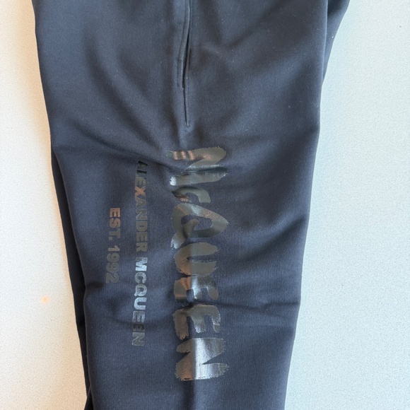 Alexander McQueen - BRAND NEW - logo - name print sweat pants - Picture 9 of 12